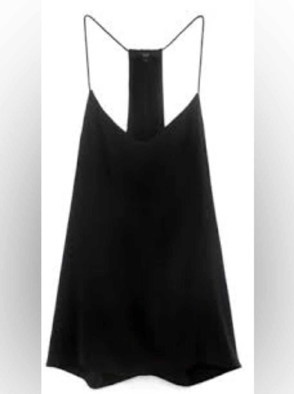 J. Crew Black Strappy Tank